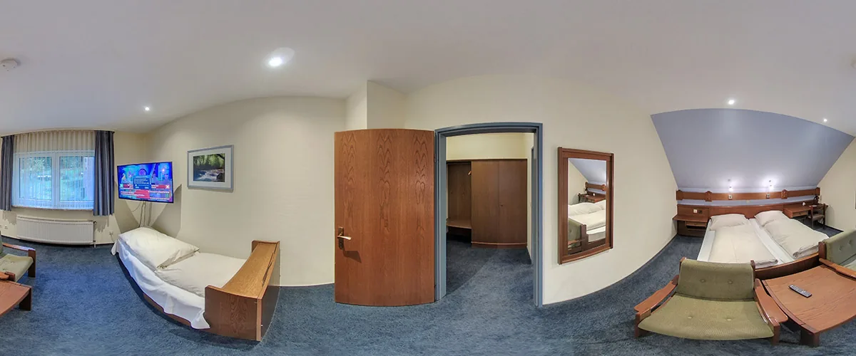 Dreibettzimmer