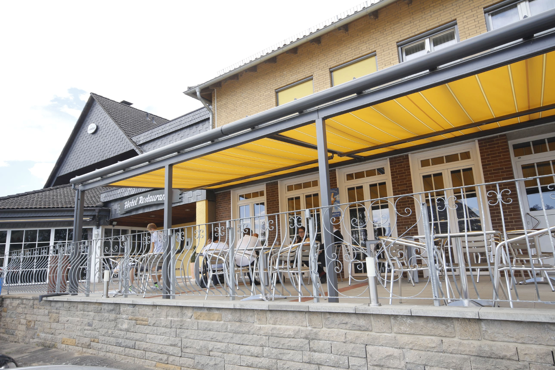 Hotel Zum Jägerheim Luftaufnahme